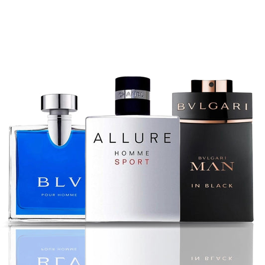 Set od 3 parfema | BLV + Allure Homme Sport + Bulgari Man in Black 100 ml