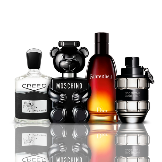 Set od 4 parfema | Creed Aventus + Fahrenheit + SpiceBomb + Toy Boy Moschino 100 ml